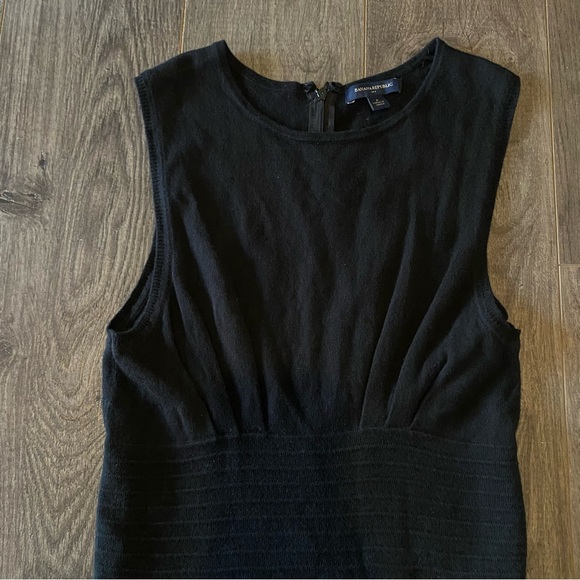 Banana Republic Dress Angora Blend soft little black dress - Picture 5 of 9
